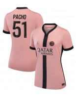 Paris Saint-Germain Willian Pacho #51 Alternativní Dres pro Dámské 2024-25 Krátký Rukáv